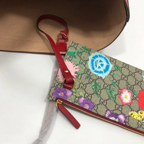 Hyperpeter Flora Tote Web GG Supreme GUCCI Large Monogram Ophidia 0825